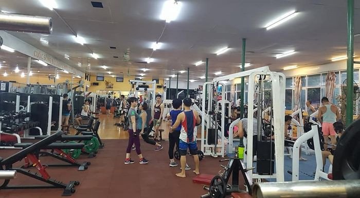 Không gian tập luyện hiện đại tại Dáng Việt Fitness and Gym Centre Hải Phòng