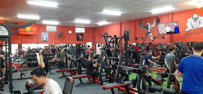 Hình ảnh tổng quan về Libo Gym &amp; Fitness với nhiều máy móc tập luyện hiện đại và đa dạng
