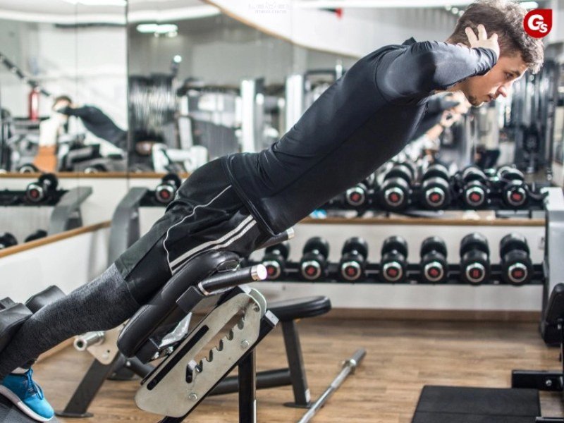 Hình ảnh minh họa động tác Back Extension
