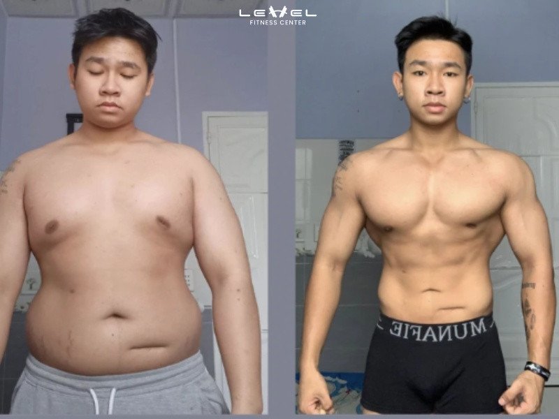 Lợi Ích Bất Ngờ Của Việc Tập Gym: Bí Quyết Sống Khỏe Mạnh Và Tự Tin Sự thay đổi đáng kinh ngạc của ngoại hình sau quá trình tập gym kiên trì