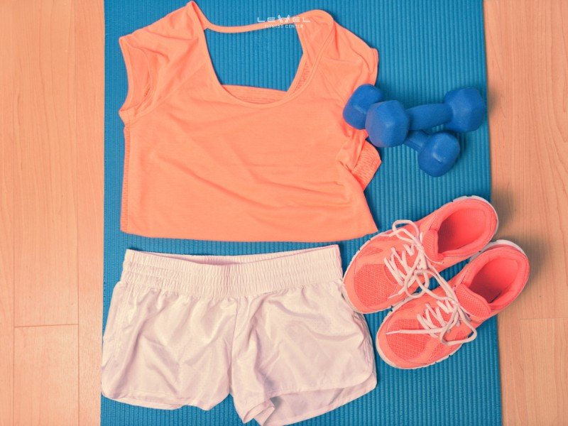 Lựa chọn trang phục thoải mái khi tập luyện