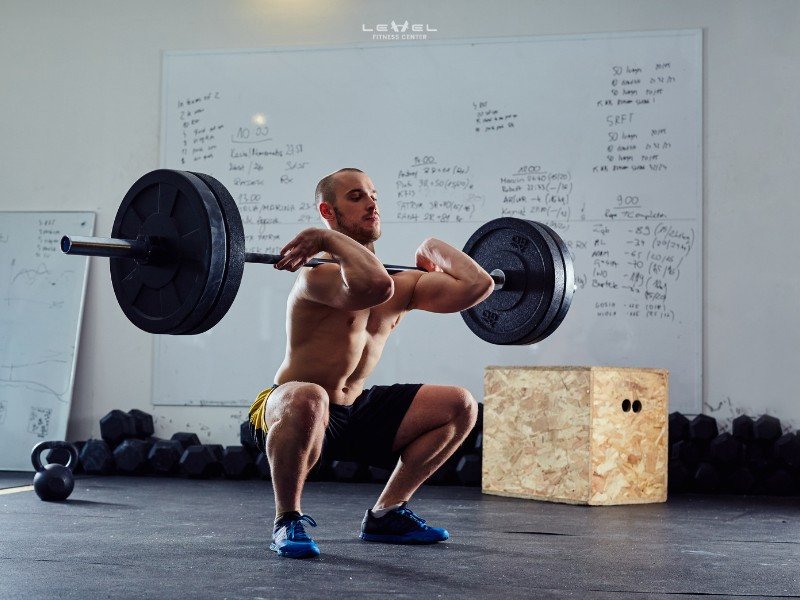Hướng dẫn Front Squat với tạ đòn đặt trước ngực