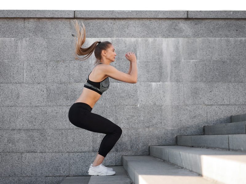 Hướng dẫn Jump Squat kết hợp bật nhảy